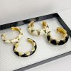 French Retro Oval Black Gold Enamel Drop Oil Bracelet Niche High Sense - Image 9