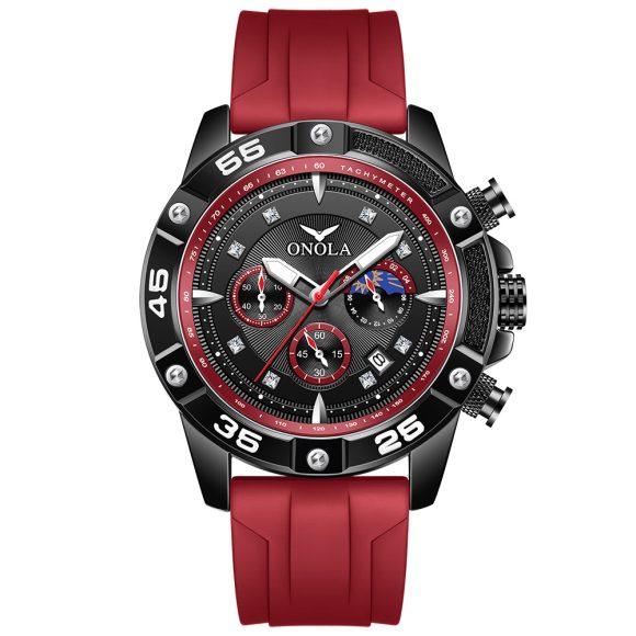 Fashion Casual New Style Multifunctional Quartz Waterproof Tape Watch - Image 9