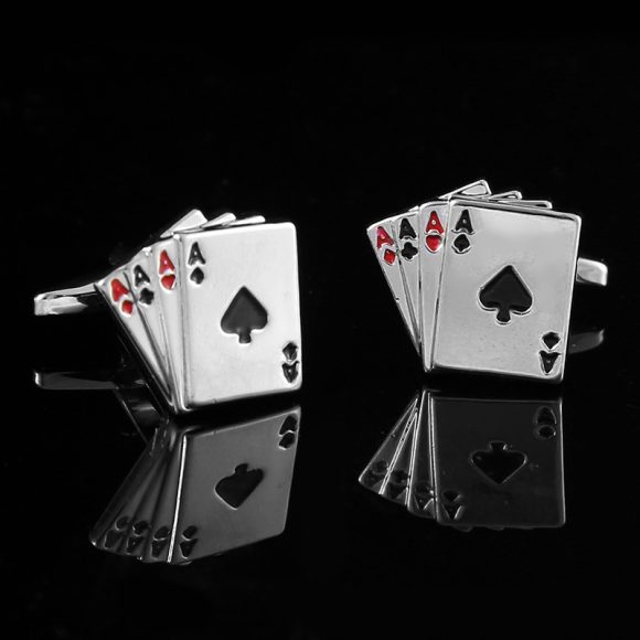 Titanium Steel Hollow Football Cufflink - Image 3