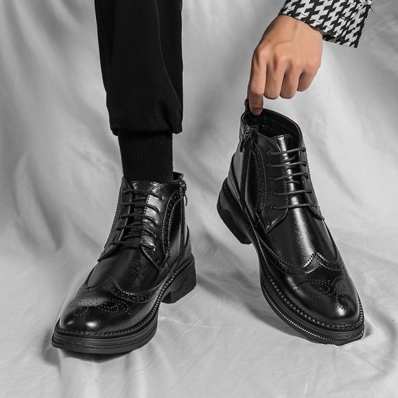 Men's Chelsea Casual Business Martin Boots - Image 2