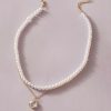 Trend Elegant Jewelry Wedding Big Pearl Necklace For Womenim - Image 3