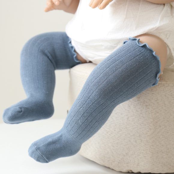 Children's Wooden Ear Over The Knee Mid-calf Length And Knee High Socks - Image 3