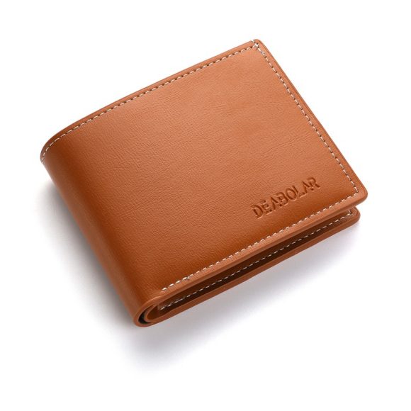 Leisure Two Fold Short Horizontal Men's Wallet - Image 4
