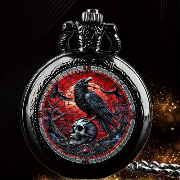 Fashion Retro Flip Decoration Necklace Watch Women - Image 2