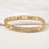 Japanese And Korean Simple Temperament Micro Inlaid Zircon Bracelet - Image 7
