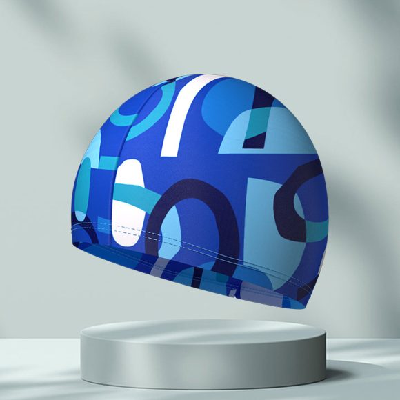 Simple Printing High Elastic Comfortable Swimming Cap - Image 10