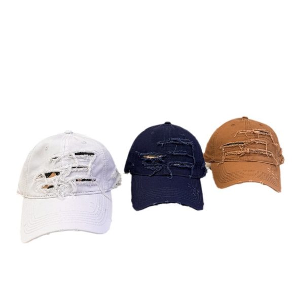 Sun Hat Make Old Ripped Soft Top Baseball Cap - Image 5