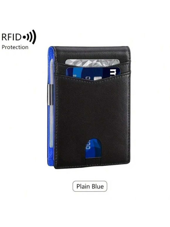 New Men's Ultra-thin Wallet Simple 12 Cards - Image 3