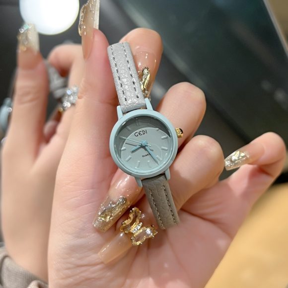 Candy-colored Dopamine Women's Watch Thin Strap - Image 2