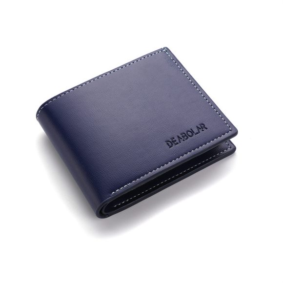 Leisure Two Fold Short Horizontal Men's Wallet - Image 3