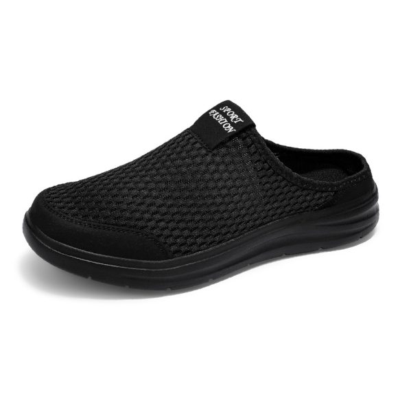 Men's Hollow-out Breathable Hole Muller Shoes Mesh - Image 5