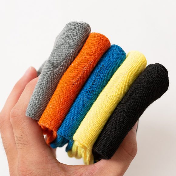 Children's Alphabet Cartoon Middle Tube Cotton Socks - Image 5