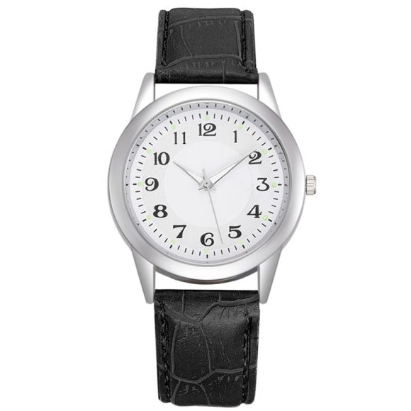 Men's Leather Belt Quartz Watch - Image 7