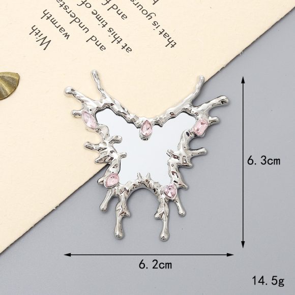 Liquid Fluid Water Drop Heart Shape Mirror Accessories - Image 7