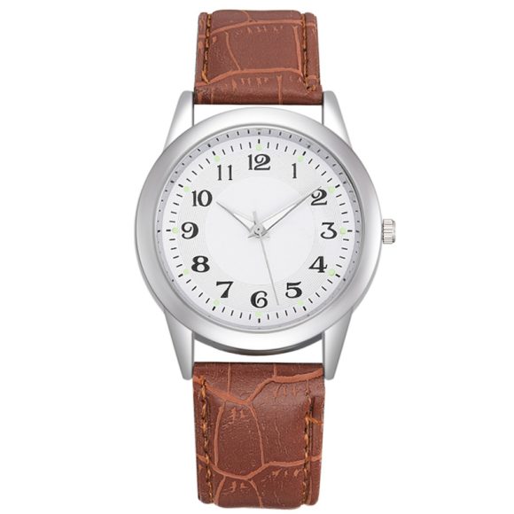 Men's Leather Belt Quartz Watch - Image 3