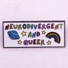 Colorful Badge Brooch European And American Popular Accessories