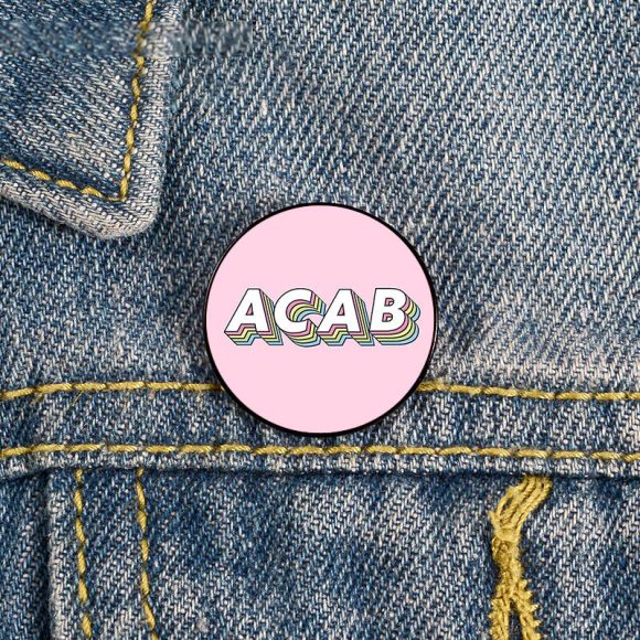 Rainbow Letter Brooch European And American New Product Badge Accessories - Image 2