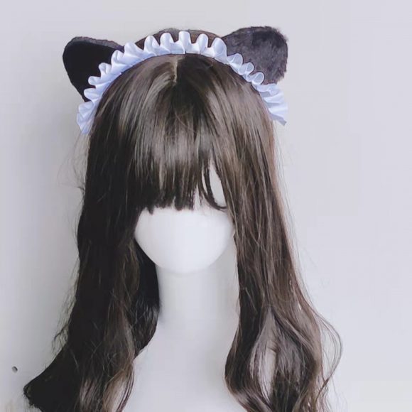 Sharp Claw Kitty Leather Punk Cat Ear Rivet Headband - Image 5