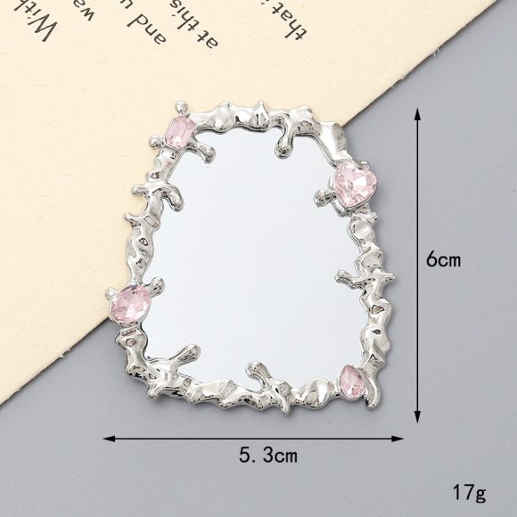 Liquid Fluid Water Drop Heart Shape Mirror Accessories - Image 4