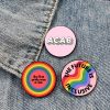 Rainbow Letter Brooch European And American New Product Badge Accessories