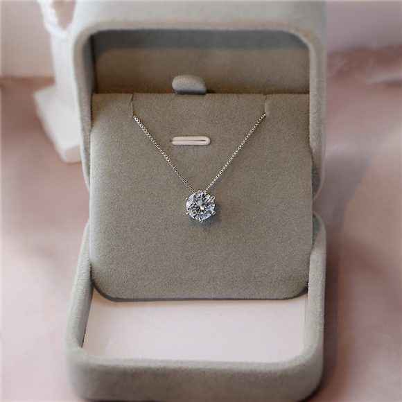 Zircon Six-claw Necklace Clavicle Chain Female - Image 4