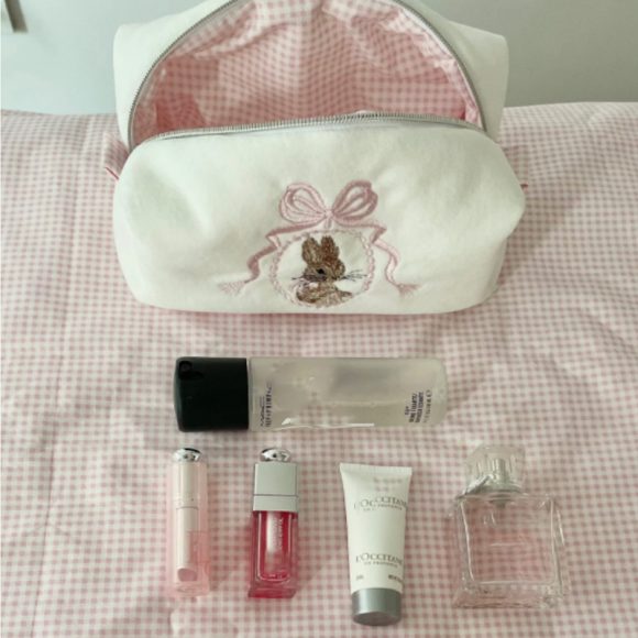 Cute Cartoon Little Bunny Cosmetic Bag Girl - Image 2