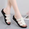 Large Size Flat Bottom Women's Slippers Fashionable Soft Bottom - Image 5