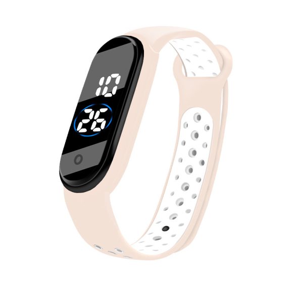 Waterproof Student Two-color Sports Bracelet Watch - Image 5