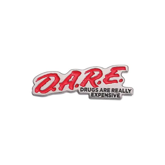 New DARE Creative English Letter Metal Brooch - Image 7