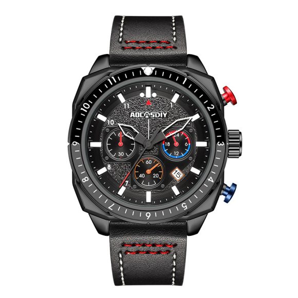 Sports And Leisure Multifunctional Luminous Waterproof Quartz Watch - Image 3