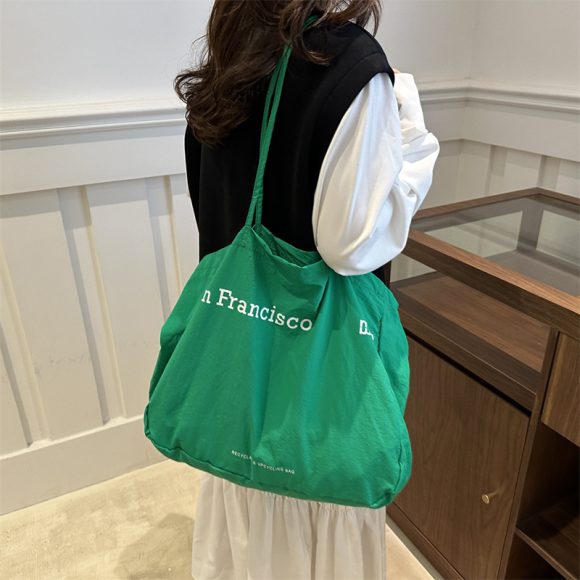 Fashion Large Capacity Letter Tote Bag For Women - Image 7