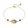 Icing On The Cake Hetian Jade Hand Accessory Bracelet - Image 2