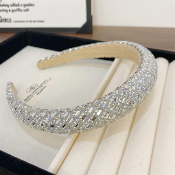 Heavy Industry Light Luxury New High-grade High-definition Pearl Headband - Image 5
