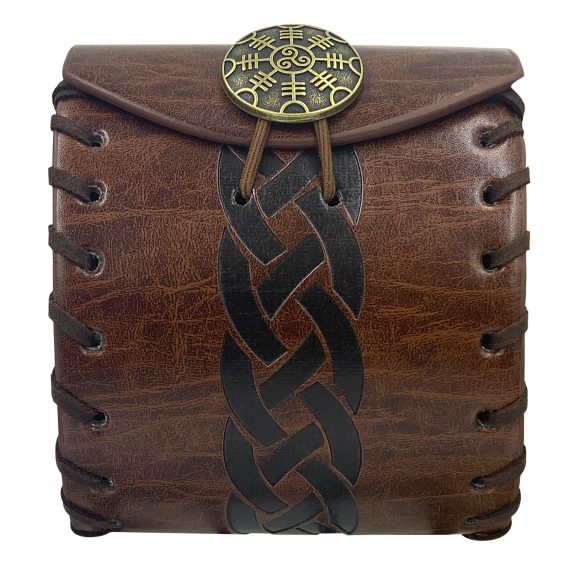 Medieval Small Square Bag Nordic Viking Style Retro COSPLAY Props - Image 5