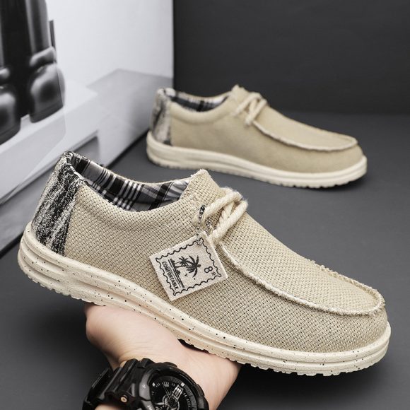 Men's Simple All-match Casual Canvas Sneakers - Image 2