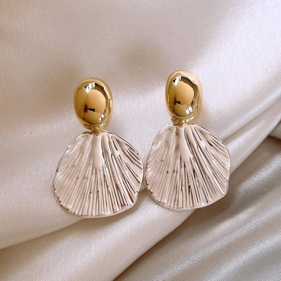 C- Ring Shell Tassel Delicate Earrings Women - Image 5