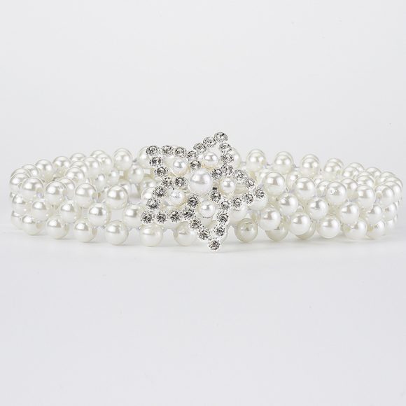 Summer Dress Clothing Matching Pearl Belt - Image 4