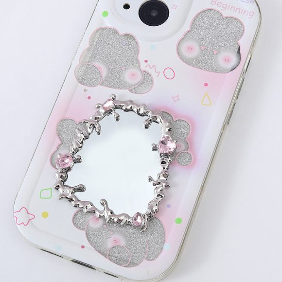 Liquid Fluid Water Drop Heart Shape Mirror Accessories - Image 10