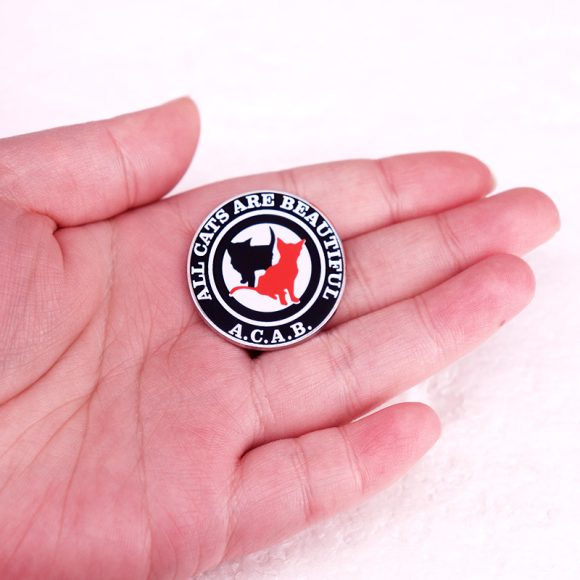 All Cats Are Beautiful Brooch Badge Accessories