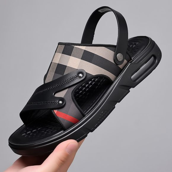 Height Increasing Leisure Sports Anti-slip Soft Bottom Beach Slippers - Image 4