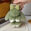 Cartoon Plush Bunny Keychain Pendant - Image 5