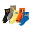 Children's Alphabet Cartoon Middle Tube Cotton Socks - Image 2