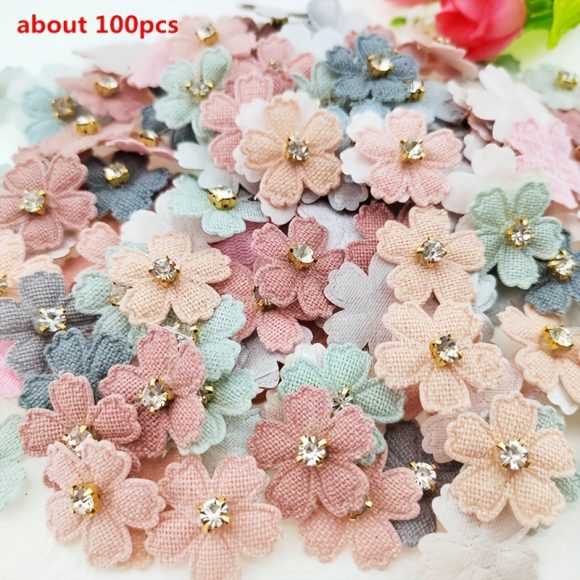 Five Petal Flower Ultrasonic Children Headwear Barrettes DIY Ornament Accessories - Image 3
