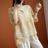 Chinese Style Retro Anti-aging Temperament Shirt Women's Summer Loose - Image 5