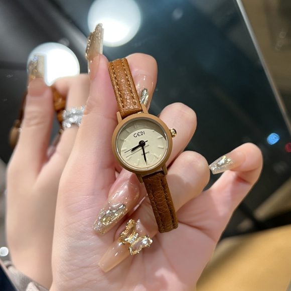 Candy-colored Dopamine Women's Watch Thin Strap - Image 10
