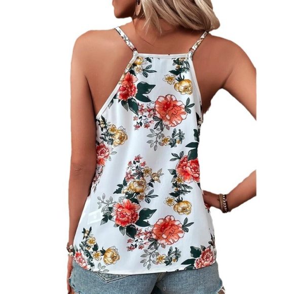 Summer New Women's Vest V-neck Print - Image 6