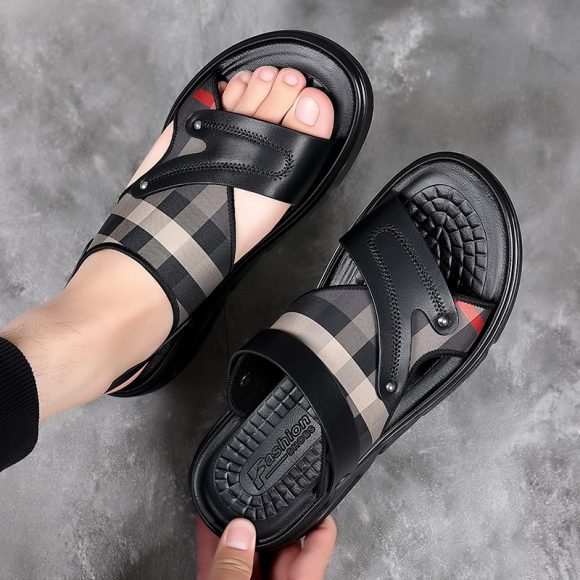 Height Increasing Leisure Sports Anti-slip Soft Bottom Beach Slippers - Image 5