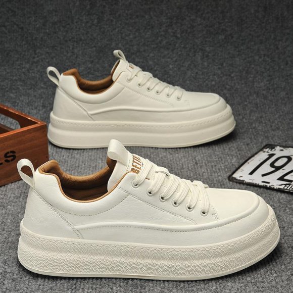 Four Seasons Platform Tide Comfortable And Versatile Men's Casual Sports Shoes - Image 2