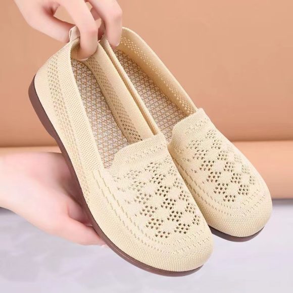 Elderly Antiskid Shoe Female Summer Wide Feet Super Soft Wear-resistant And Lightweight - Image 5