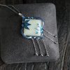 Xinjiang White Jade S925 Silver Enamel Bamboo Joint Pendant Jade Tassel Clavicle Chain - Image 6